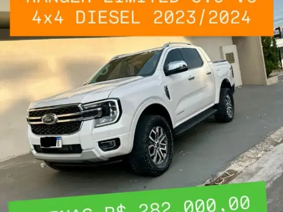 FORD-RANGER-3.0 V6 TURBO DIESEL CD LIMITED 4X4 AUTOMÁTICO FORD-RANGER-2024
