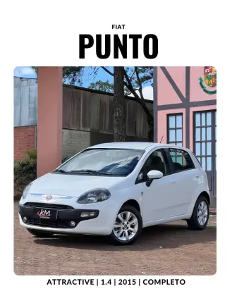 FIAT PUNTO 1.4 ATTRACTIVE 8V FLEX 4P MANUAL