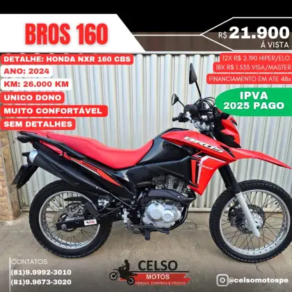 HONDA NXR 160 BROS ESDD 