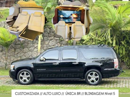 CHEVROLET-SUBURBAN-5.3 LT V8 4X4 GASOLINA 4P AUTOMÁTICO CHEVROLET-SUBURBAN-2011