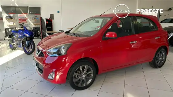 NISSAN MARCH 1.6 SL 16V FLEX 4P MANUAL