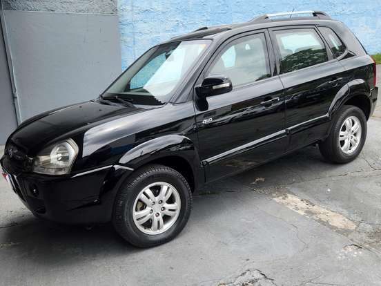 HYUNDAI-TUCSON-2.7 MPFI GLS 24V 180CV 4WD GASOLINA 4P AUTOMÁTICO HYUNDAI-TUCSON-2008