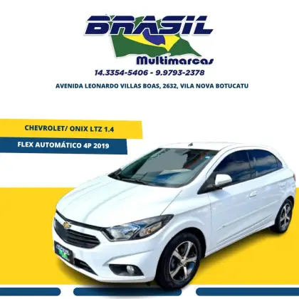 CHEVROLET ONIX 1.4 MPFI LTZ 8V FLEX 4P AUTOMÁTICO