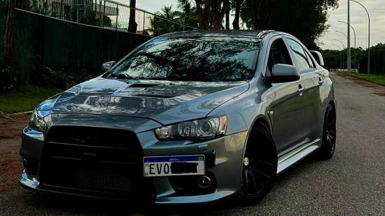 MITSUBISHI-LANCER-2.0 EVOLUTION X 4X4 16V TURBO INTERCOOLER GASOLINA 4P AUTOMÁTICO MITSUBISHI-LANCER-2012