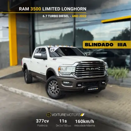 RAM 3500 6.7 I6 TURBO DIESEL LIMITED LONGHORN CD 4X4  AUTOMÁTICO