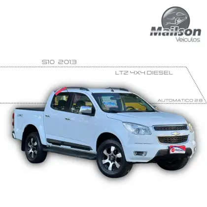 CHEVROLET S10 2.8 LTZ 4X4 CD 16V TURBO DIESEL 4P AUTOMÁTICO