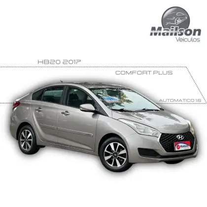 HYUNDAI HB20S 1.6 COMFORT PLUS 16V FLEX 4P AUTOMÁTICO