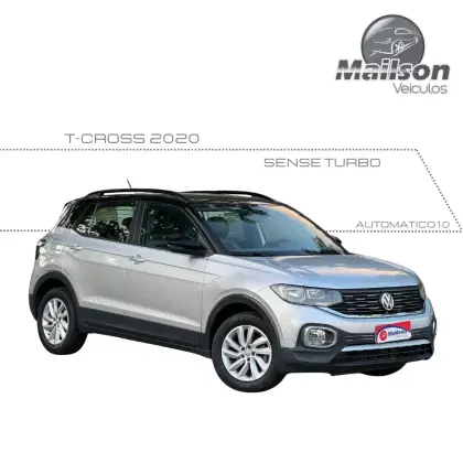 VOLKSWAGEN T-CROSS 1.0 200 TSI TOTAL FLEX SENSE AUTOMÁTICO