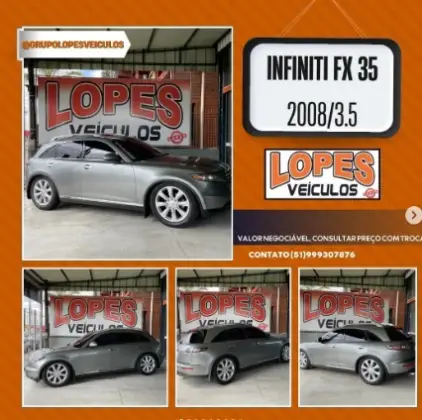 INFINITI FX35 3.5 AWD V6 24V GASOLINA 4P AUTOMÁTICO
