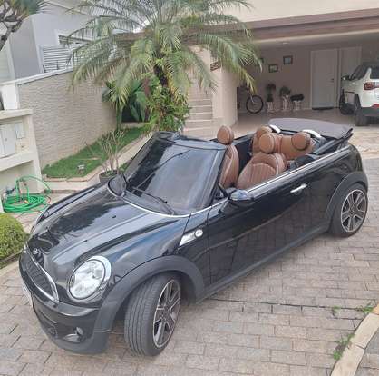 MINI-COOPER-1.6 S CABRIO 16V TURBO GASOLINA 2P AUTOMÁTICO MINI-COOPER-2014