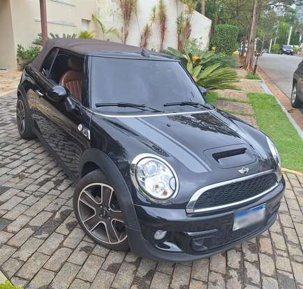MINI-COOPER-1.6 S CABRIO 16V TURBO GASOLINA 2P AUTOMÁTICO MINI-COOPER-2014
