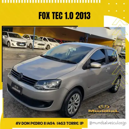 VOLKSWAGEN FOX 1.0 MI 8V FLEX 4P MANUAL