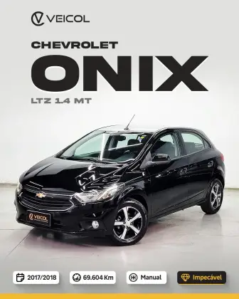 CHEVROLET ONIX 1.4 MPFI LTZ 8V FLEX 4P MANUAL CHEVROLET ONIX 1.4 MPFI LTZ 8V FLEX 4P MANUAL