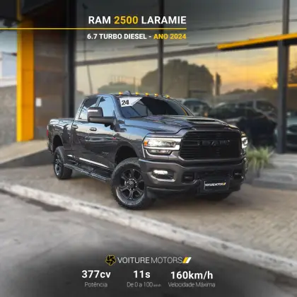 RAM 2500 6.7 I6 TURBO DIESEL LARAMIE NIGHT EDITION CD 4X4 AUTOMÁTICO