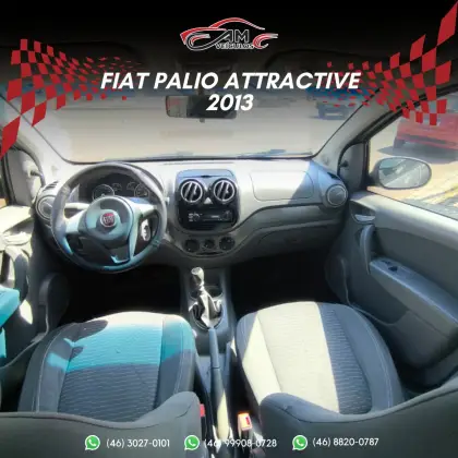 FIAT PALIO 1.0 MPI ATTRACTIVE 8V FLEX 4P MANUAL