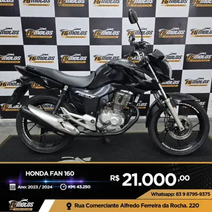 HONDA CG 160 FAN HONDA CG 160 FAN