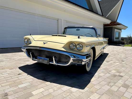 FORD-THUNDERBIRD-3.9 V8 16V GASOLINA 2P AUTOMÁTICO FORD-THUNDERBIRD-1958