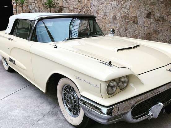 FORD-THUNDERBIRD-3.9 V8 16V GASOLINA 2P AUTOMÁTICO FORD-THUNDERBIRD-1958