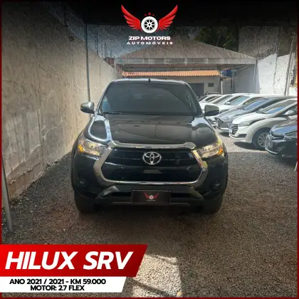 TOYOTA HILUX 2.7 VVT-i FLEX CD SRV 4X4 AUTOMÁTICO