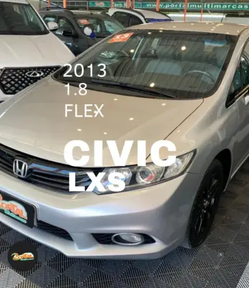 HONDA CIVIC 1.8 LXS 16V FLEX 4P AUTOMÁTICO HONDA CIVIC 1.8 LXS 16V FLEX 4P AUTOMÁTICO