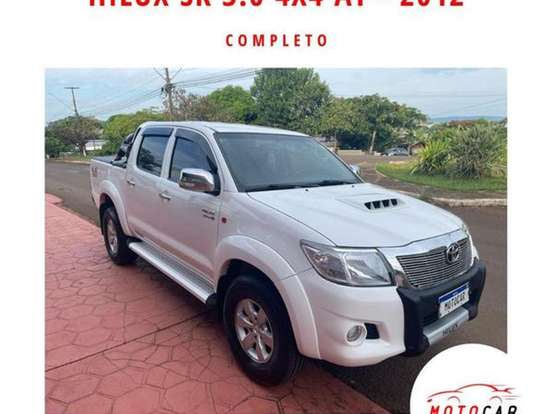 TOYOTA-HILUX-3.0 SR 4X4 CD 16V TURBO INTERCOOLER DIESEL 4P AUTOMÁTICO TOYOTA-HILUX-2012