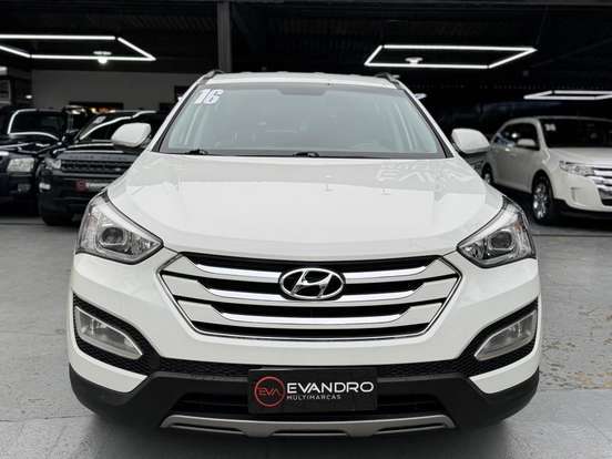 HYUNDAI-SANTA FÉ-3.3 MPFI 4X4 V6 270CV GASOLINA 4P AUTOMÁTICO HYUNDAI-SANTA FÉ-2015