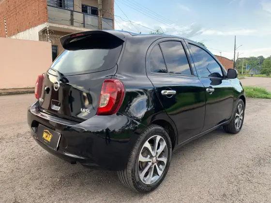 NISSAN MARCH 1.6 SL 16V FLEX 4P MANUAL