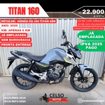 HONDA CG 160 TITAN 