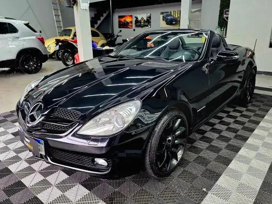 MERCEDES-BENZ SLK 200 1.8 16V KOMPRESSOR GASOLINA AUTOMÁTICO MERCEDES-BENZ SLK 200 1.8 16V KOMPRESSOR GASOLINA AUTOMÁTICO