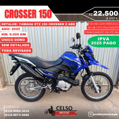 YAMAHA XTZ 150 CROSSER Z 