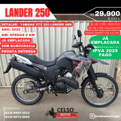YAMAHA XTZ 250 LANDER CONNECTED 