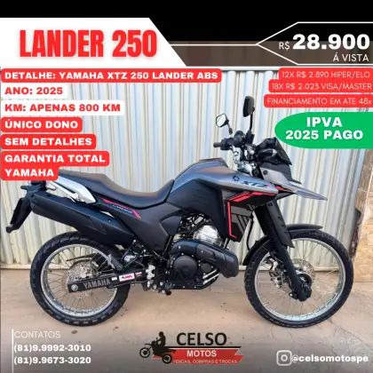 YAMAHA XTZ 250 LANDER CONNECTED 