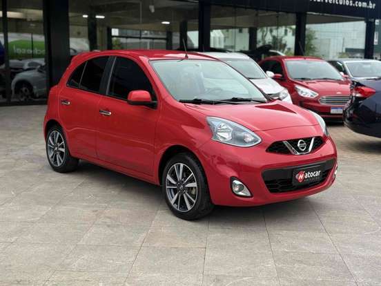 NISSAN-MARCH-1.6 SL 16V FLEX 4P XTRONIC NISSAN-MARCH-2017