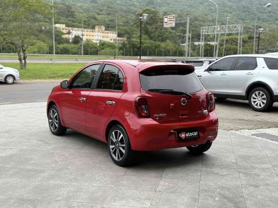 NISSAN-MARCH-1.6 SL 16V FLEX 4P XTRONIC NISSAN-MARCH-2017