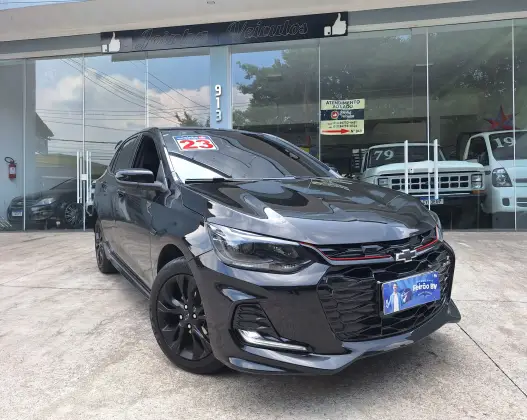 CHEVROLET ONIX 1.0 TURBO FLEX RS AUTOMÁTICO CHEVROLET ONIX 1.0 TURBO FLEX RS AUTOMÁTICO