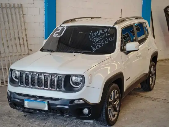 JEEP-RENEGADE-2.0 16V TURBO DIESEL LONGITUDE 4P 4X4 AUTOMÁTICO JEEP-RENEGADE-2021