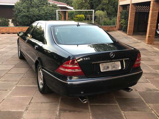 MERCEDES-BENZ-S 320-3.2 CLASSIC V6 GASOLINA 4P AUTOMÁTICO MERCEDES-BENZ-S 320-2001