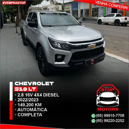 CHEVROLET S10 2.8 16V TURBO DIESEL LT CD 4X4 AUTOMÁTICO