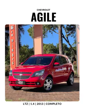 CHEVROLET AGILE 1.4 MPFI LTZ 8V FLEX 4P MANUAL