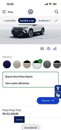 VOLKSWAGEN-TAOS-1.4 250 TSI TOTAL FLEX HIGHLINE AUTOMÁTICO VOLKSWAGEN-TAOS-2025