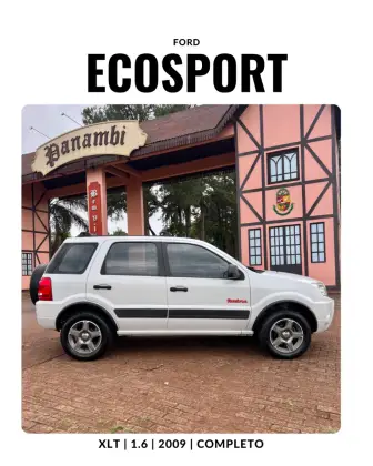 FORD ECOSPORT 1.6 XLT FREESTYLE 8V FLEX 4P MANUAL