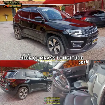 JEEP COMPASS 2.0 16V FLEX LONGITUDE AUTOMÁTICO