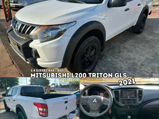 MITSUBISHI-L200 TRITON-2.4 16V TURBO DIESEL OUTDOOR GLS CD 4X4 AUTOMÁTICO MITSUBISHI-L200 TRITON-2020