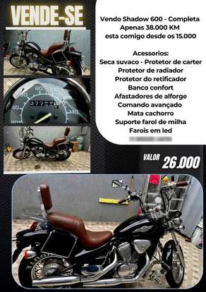 HONDA-SHADOW 600C VT-2002