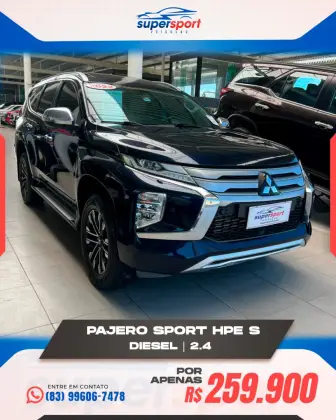MITSUBISHI PAJERO SPORT 2.4 16V MIVEC TURBO DIESEL HPE-S AWD AUTOMÁTICO MITSUBISHI PAJERO SPORT 2.4 16V MIVEC TURBO DIESEL HPE-S AWD AUTOMÁTICO