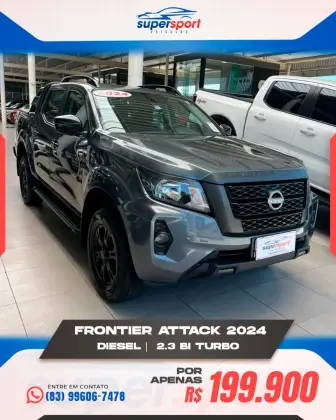 NISSAN FRONTIER 2.3 16V TURBO DIESEL ATTACK CD 4X4 AUTOMÁTICO