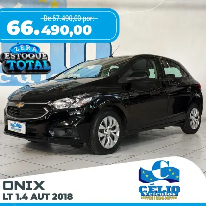 CHEVROLET ONIX 1.4 MPFI LT 8V FLEX 4P AUTOMÁTICO CHEVROLET ONIX 1.4 MPFI LT 8V FLEX 4P AUTOMÁTICO