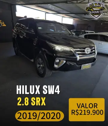 TOYOTA HILUX SW4 2.8 SRX 4X4 16V TURBO INTERCOOLER DIESEL 4P AUTOMÁTICO TOYOTA HILUX SW4 2.8 SRX 4X4 16V TURBO INTERCOOLER DIESEL 4P AUTOMÁTICO