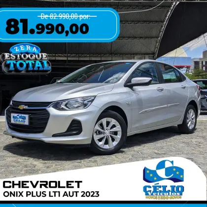 CHEVROLET ONIX 1.0 TURBO FLEX PLUS LT AUTOMÁTICO CHEVROLET ONIX 1.0 TURBO FLEX PLUS LT AUTOMÁTICO