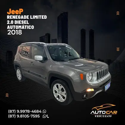 JEEP RENEGADE 2.0 16V TURBO DIESEL LIMITED 4P 4X4 AUTOMÁTICO